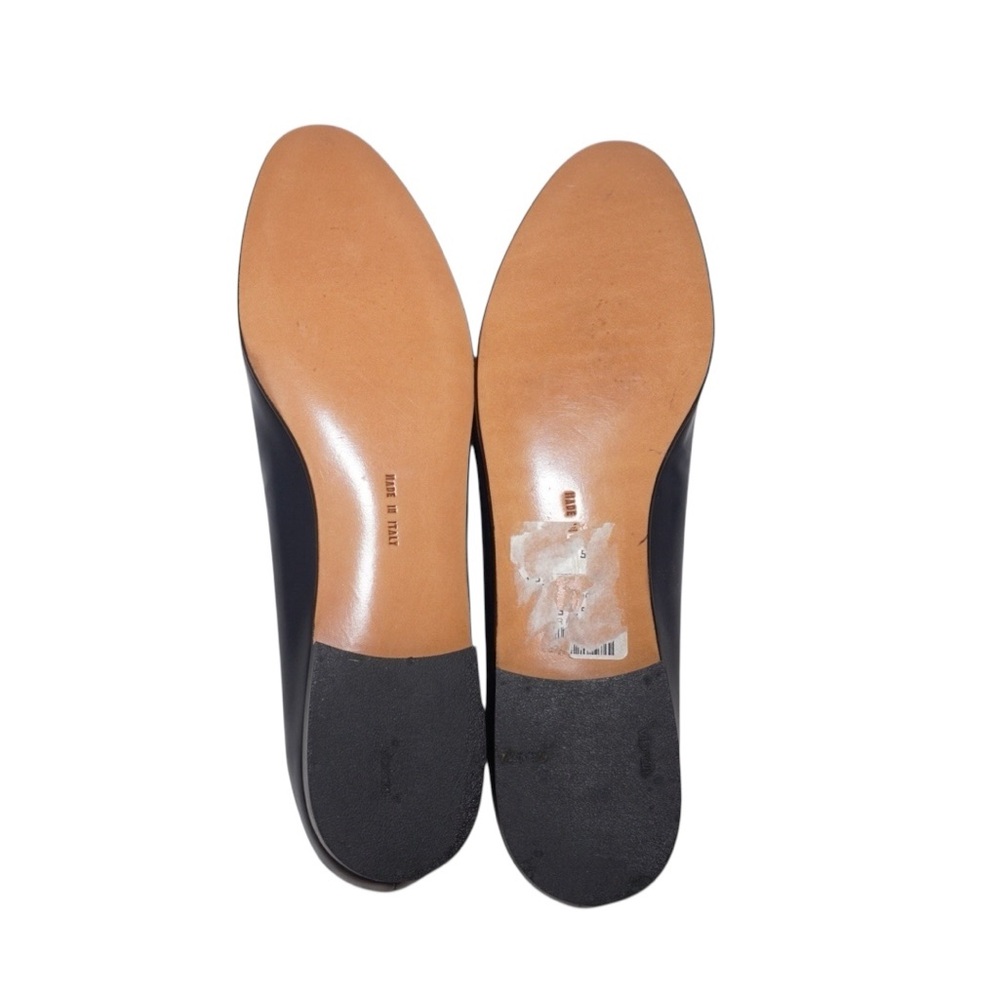 Salvatore Ferragamo Vintage Black Quilted Ballet Flats, Size 9.5AA - Picture 9 of 10